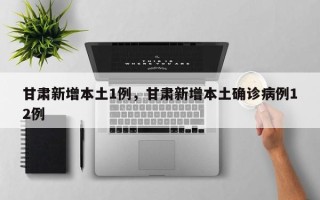 甘肃新增本土1例，甘肃新增本土确诊病例12例