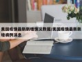 美国疫情最新新增情况数据/美国疫情最新新增病例消息