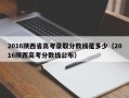 2016陕西省高考录取分数线是多少（2016陕西高考分数线公布）