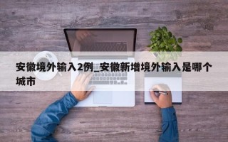 安徽境外输入2例_安徽新增境外输入是哪个城市