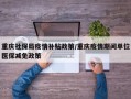 重庆社保局疫情补贴政策/重庆疫情期间单位医保减免政策