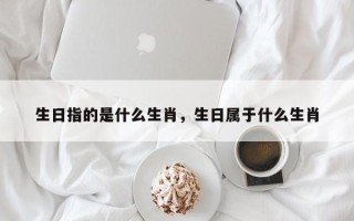 生日指的是什么生肖，生日属于什么生肖