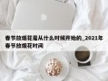 春节放烟花是从什么时候开始的_2021年春节放烟花时间