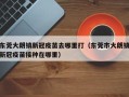 东莞大朗镇新冠疫苗去哪里打（东莞市大朗镇新冠疫苗接种在哪里）