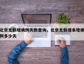 北京无新增病例天数查询，北京无新增本地病例多少天