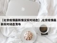 【北京疫情最新情况实时动态】,北京疫情最新实时动态发布