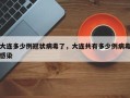 大连多少例冠状病毒了，大连共有多少例病毒感染