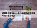 成都尾号限行2021年时间表查询/成都尾号限行最新时间