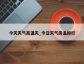 今天天气高温天_今日天气高温排行