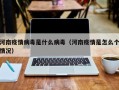 河南疫情病毒是什么病毒（河南疫情是怎么个情况）